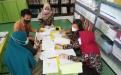 Tim Juri Lomba Perpustakaan SMA/SMK sederajat tingkat Provinsi Kepulauan Bangka Belitung tahun 2021 melanjutkan Kegiatan Penilaian terhadap Perpustakaan SMKN 1 Parit Tiga (SKASAGA), Kabupaten Bangka Barat, Kamis (29/4/2021).